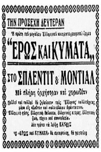 Έρως και κύματα Poster of Έρως και κύματα
