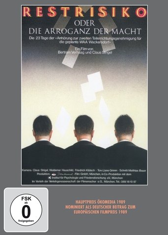 Restrisiko oder Die Arroganz der Macht Poster of Restrisiko oder Die Arroganz der Macht