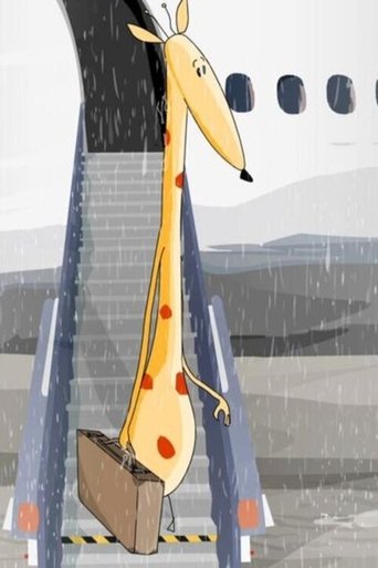 Une girafe sous la pluie Poster of Une girafe sous la pluie
