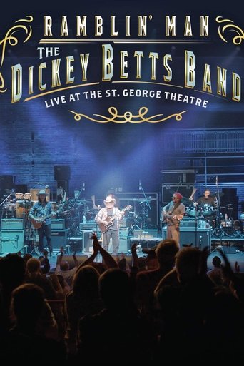 The Dickey Betts Band: Ramblin' Live at the St. George Theater Poster of The Dickey Betts Band: Ramblin' Live at the St. George Theater