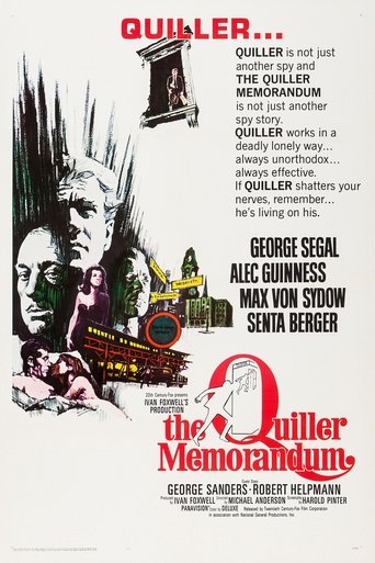 The Quiller Memorandum Poster of The Quiller Memorandum