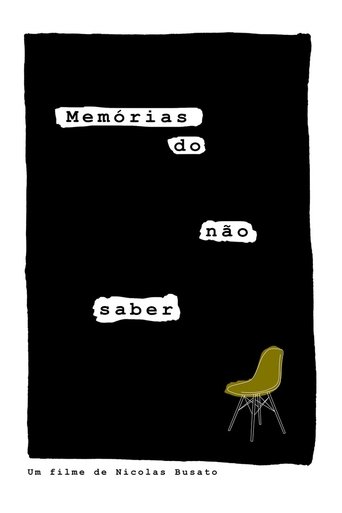 Memórias do não saber Poster of Memórias do não saber