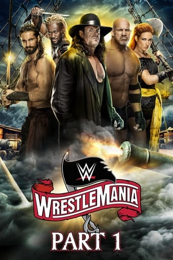 Poster of WWE WrestleMania 36: Part 1