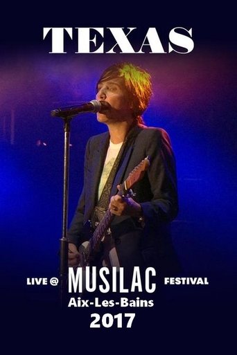 Texas Live at Musilac Festival Poster of Texas Live at Musilac Festival