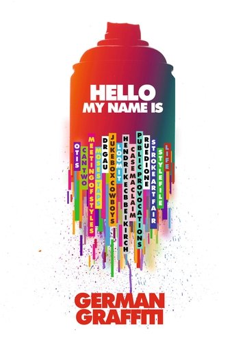 Hello My Name Is: German Graffiti Poster of Hello My Name Is: German Graffiti