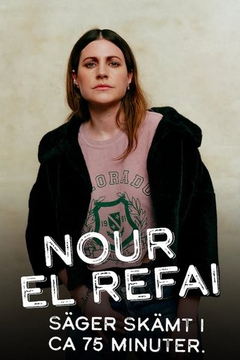 Nour El Refai säger skämt i ca 75 minuter Poster of Nour El Refai säger skämt i ca 75 minuter