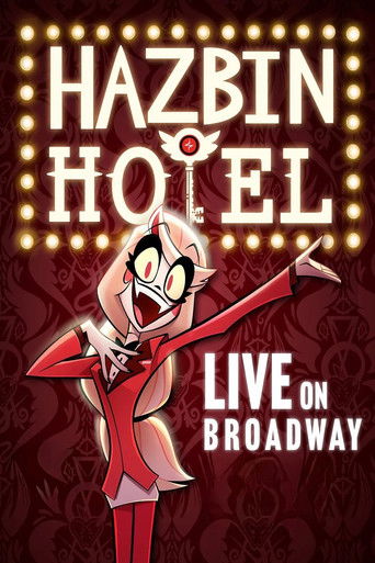 Hazbin Hotel: Live on Broadway Poster of Hazbin Hotel: Live on Broadway
