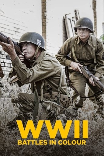 WWII Battles in Color Poster of WWII Battles in Color