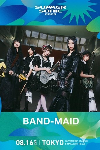 Band-Maid Live at Summer Sonic Tokyo 2025 Poster of Band-Maid Live at Summer Sonic Tokyo 2025