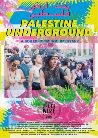Palestine Underground Poster of Palestine Underground