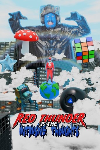 Red Thunder VS The Intrusive Thoughts Poster of Red Thunder VS The Intrusive Thoughts