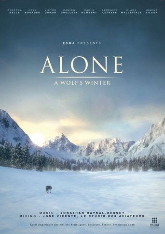 Alone: a Wolf's Winter Poster of Alone: a Wolf's Winter