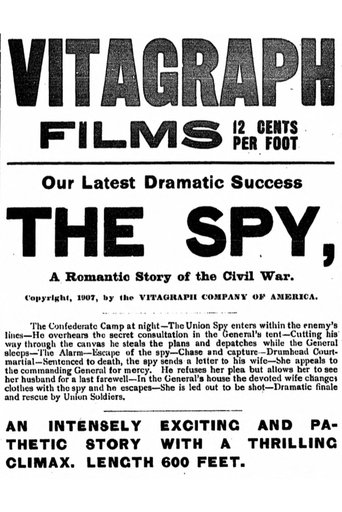The Spy: A Romantic Story of the Civil War Poster of The Spy: A Romantic Story of the Civil War