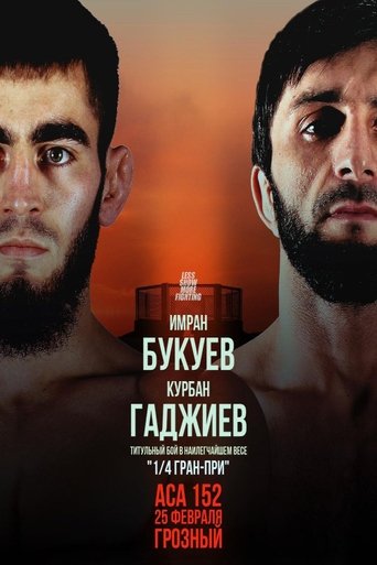 ACA 152: Bukuev vs. Gadzhiev Poster of ACA 152: Bukuev vs. Gadzhiev
