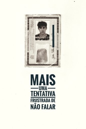 Mais uma Tentativa Frustrada de Não Falar Poster of Mais uma Tentativa Frustrada de Não Falar