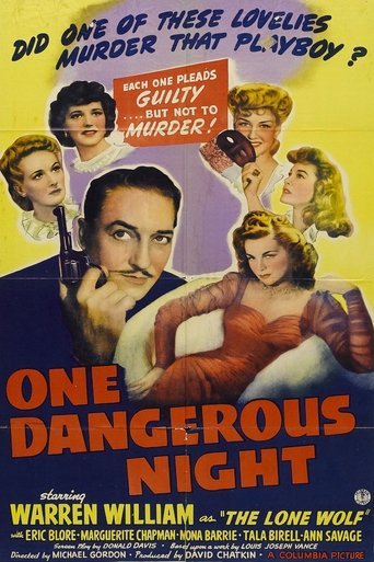 One Dangerous Night Poster of One Dangerous Night