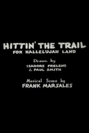 Hittin' the Trail for Hallelujah Land Poster of Hittin' the Trail for Hallelujah Land