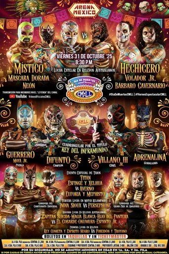 CMLL Dia De Muertos Viernes Espectacular Poster of CMLL Dia De Muertos Viernes Espectacular