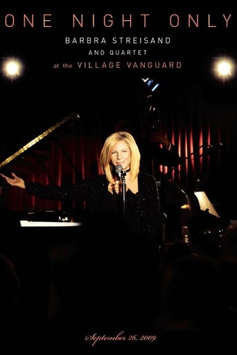Poster of Barbra Streisand And Quartet at the Village Vanguard - One Night Only