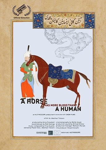 A Horse Has More Blood Than a Human Poster of A Horse Has More Blood Than a Human