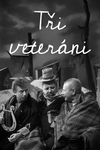 Three veterans Poster of Three veterans