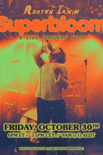 Ashton Irwin - Superbloom: A Live Concert Film Poster of Ashton Irwin - Superbloom: A Live Concert Film