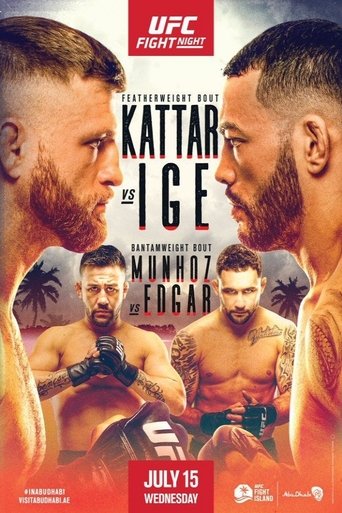 UFC on ESPN 13: Kattar vs. Ige Poster of UFC on ESPN 13: Kattar vs. Ige