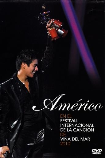 Américo at the Viña del Mar International Song Festival 2010 Poster of Américo at the Viña del Mar International Song Festival 2010