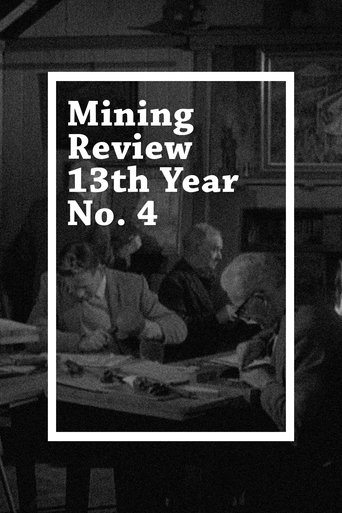 Mining Review 13th Year No. 4 Poster of Mining Review 13th Year No. 4