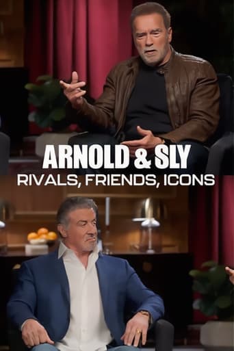 Poster of Arnold & Sly: Rivals, Friends, Icons