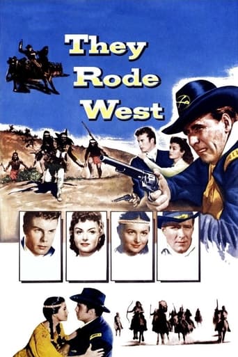 Poster of They Rode West