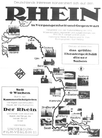Der Rhein in Vergangenheit und Gegenwart Poster of Der Rhein in Vergangenheit und Gegenwart