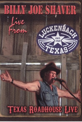 Billy Joe Shaver: Live from Luckenbach Poster of Billy Joe Shaver: Live from Luckenbach