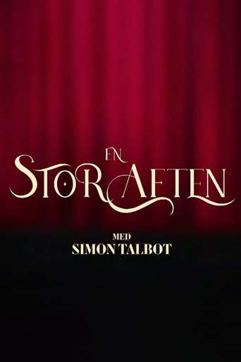 En stor aften med Simon Talbot Poster of En stor aften med Simon Talbot