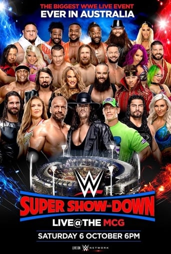 Poster of WWE Super Show-Down 2018