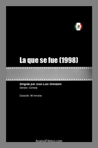 La que se fue Poster of La que se fue