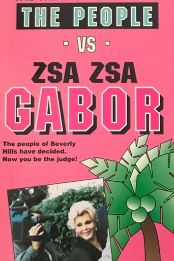 The People vs. Zsa Zsa Gabor Poster of The People vs. Zsa Zsa Gabor