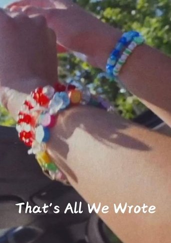 That's All We Wrote Poster of That's All We Wrote