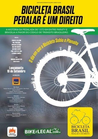 Bicicleta Brasil - Pedalar é um Direito Poster of Bicicleta Brasil - Pedalar é um Direito