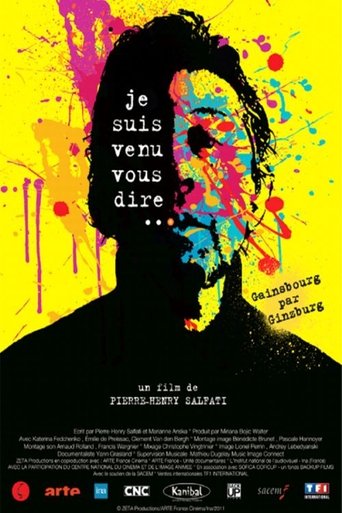 Gainsbourg by Gainsbourg: An Intimate Self Portrait Poster of Gainsbourg by Gainsbourg: An Intimate Self Portrait