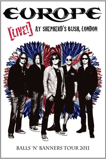 Europe: Live! At Shepherd's Bush, London Poster of Europe: Live! At Shepherd's Bush, London