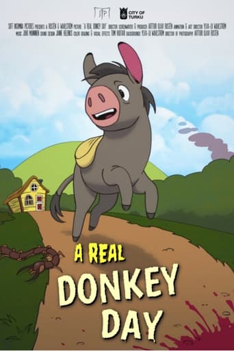 A Real Donkey Day Poster of A Real Donkey Day