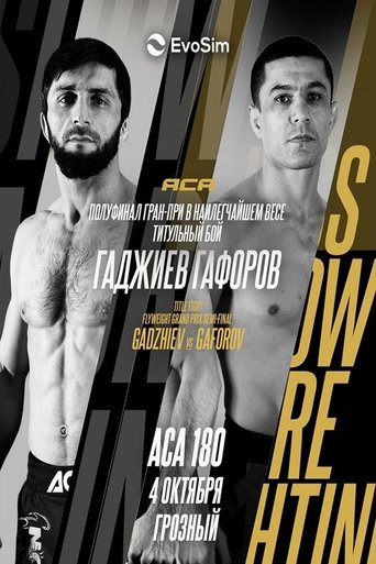 ACA 180: Gadzhiev vs. Gaforov Poster of ACA 180: Gadzhiev vs. Gaforov