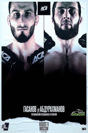 ACA 161: Gasanov vs. Abdurakhmanov Poster of ACA 161: Gasanov vs. Abdurakhmanov