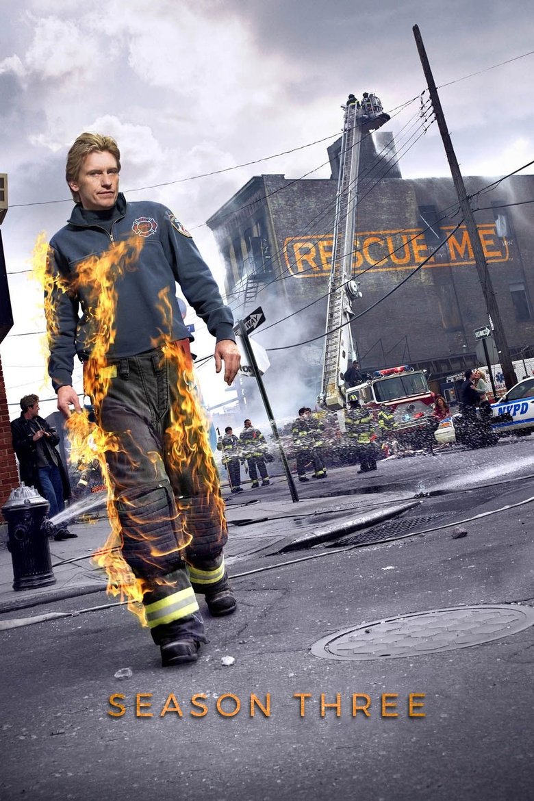Cast and Crew in Rescue Me - Pieces (Season 3 - Episode 9) - Pieces Poster of Cast and Crew in Rescue Me - Pieces (Season 3 - Episode 9) - Pieces