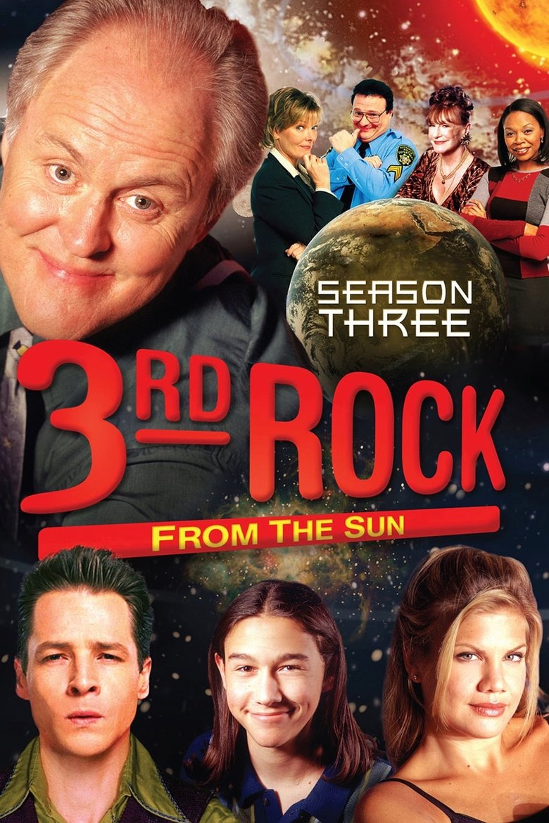 Episodes in 3rd Rock From The Sun - Season 3 - Season 3 Poster of Episodes in 3rd Rock From The Sun - Season 3 - Season 3