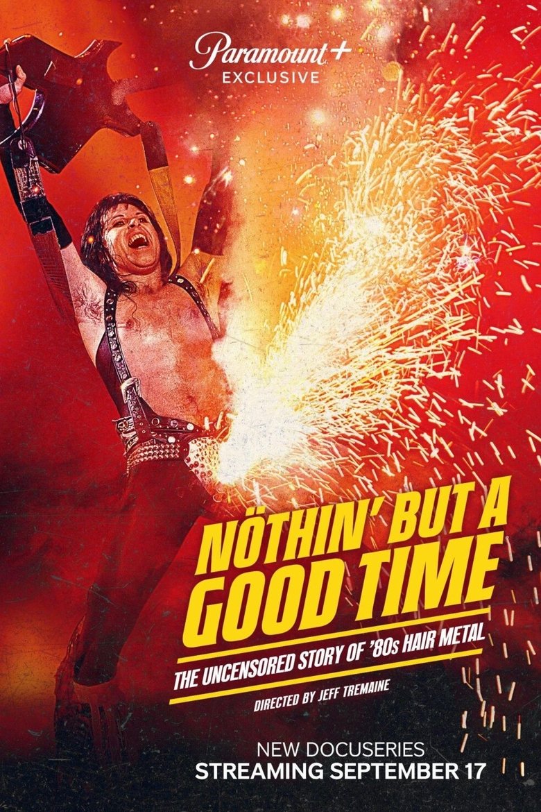 Nöthin' but a Good Time: The Uncensored Story of '80s Hair Metal Poster of Nöthin' but a Good Time: The Uncensored Story of '80s Hair Metal