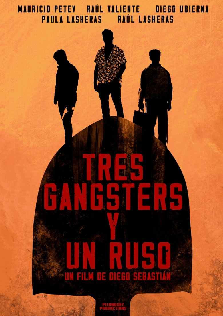 Tres Gangsters y un Ruso Poster of Tres Gangsters y un Ruso