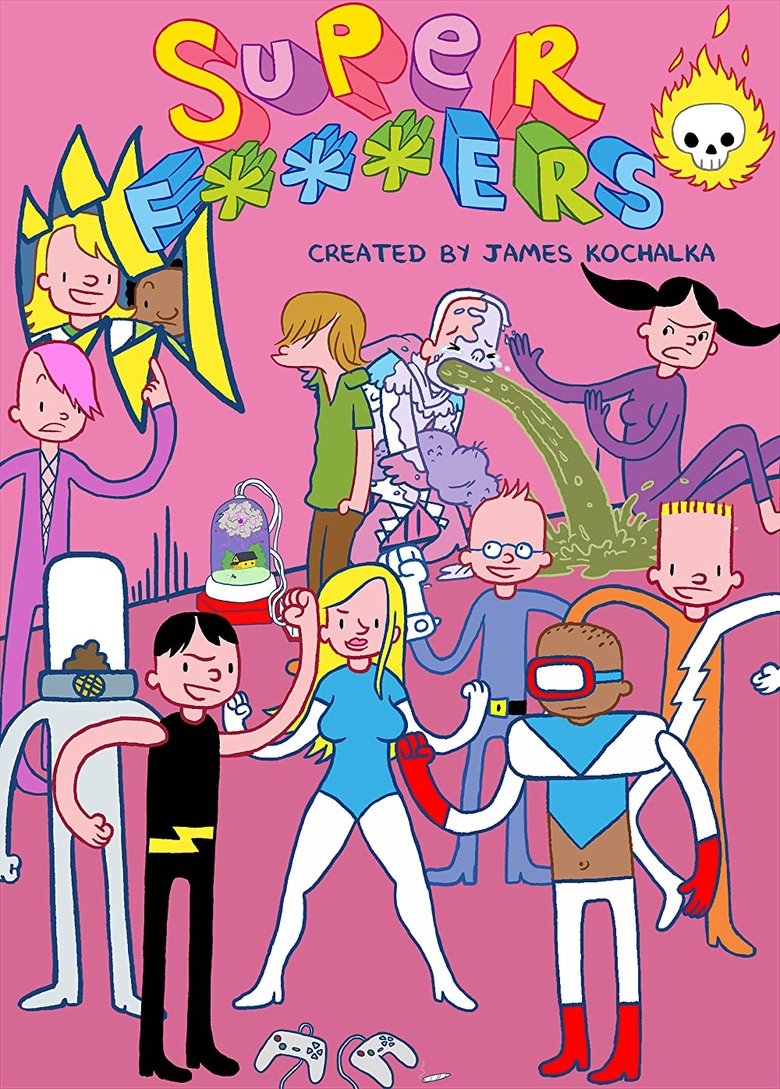 Super F*ckers Poster of Super F*ckers