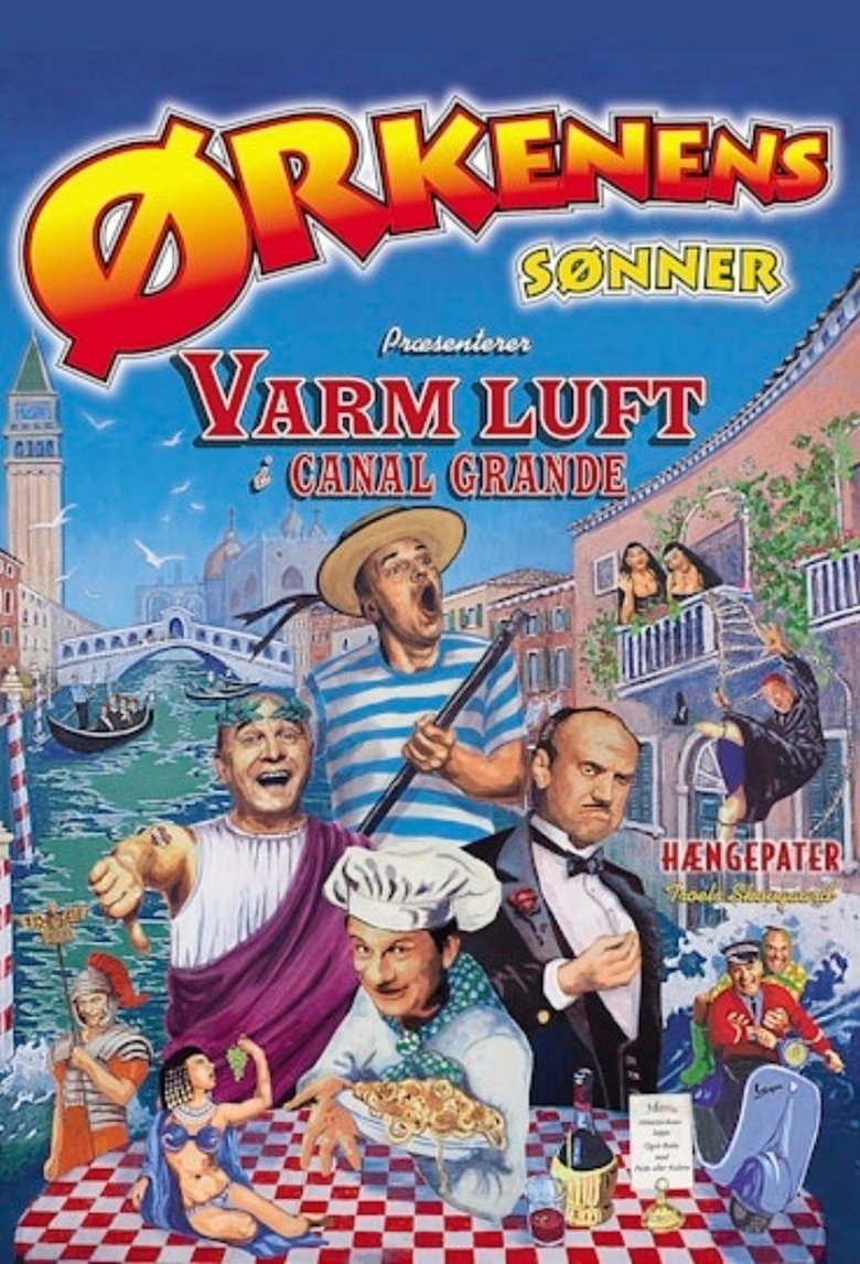 Ørkenens Sønner: Varm luft i Canal Grande Poster of Ørkenens Sønner: Varm luft i Canal Grande